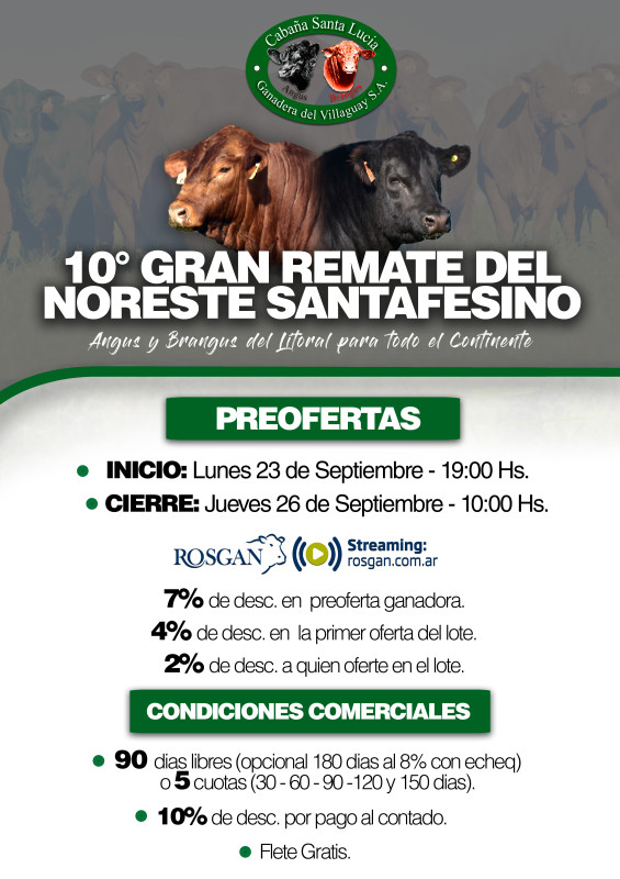 Flyer condiciones comerciales